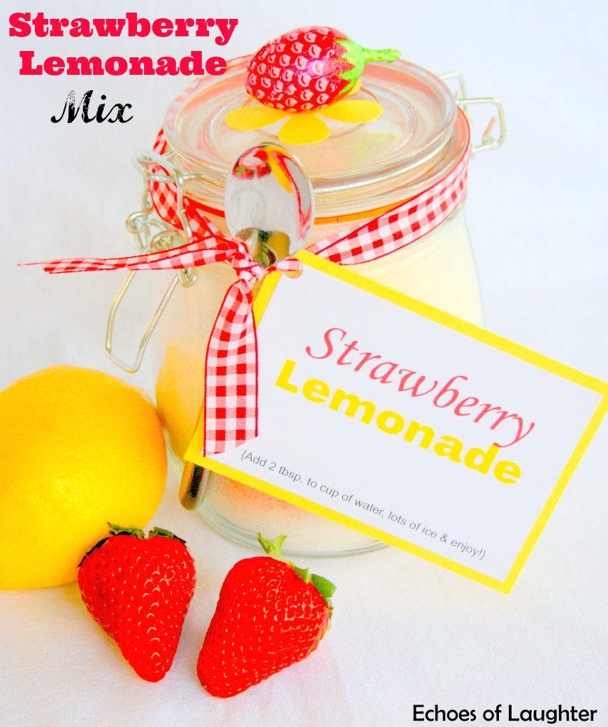 Strawberry Lemonade Mix
