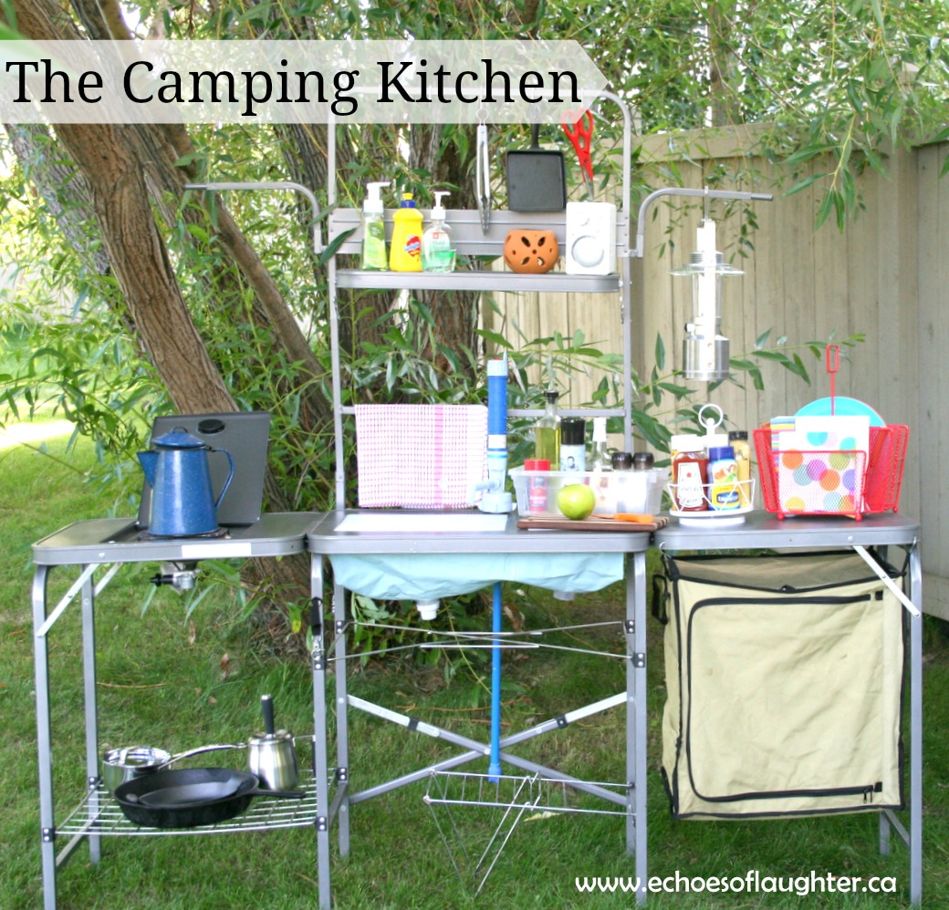 Organizing A Camping Kitchen - Echoes of Laughter