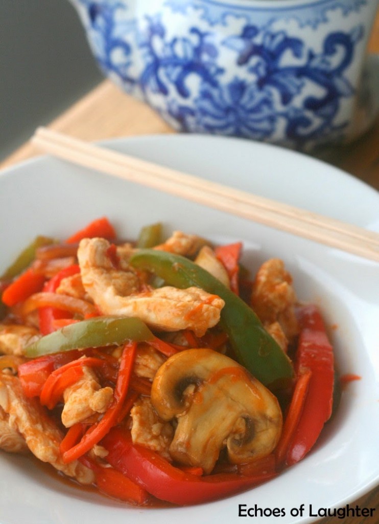 Sweet & Sour Chicken Stir Fry Echoes of Laughter