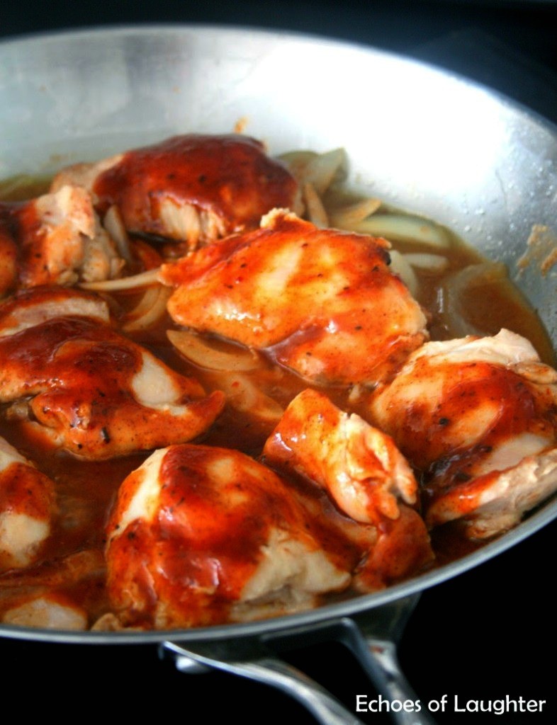 Easy Skillet BBQ Chicken 5