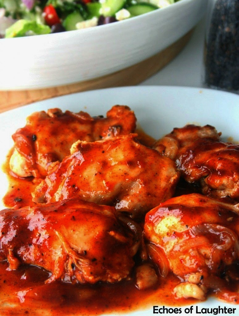 Easy Skillet BBQ Chicken 6