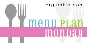 Menu Plan Monday….