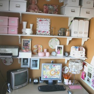 My favourite little corner….my office nook.