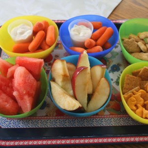 Menu Plan Monday & Snacks for Kids….