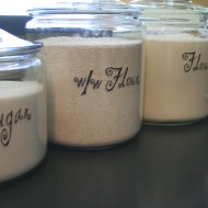 Easy Way To Label Kitchen Jars