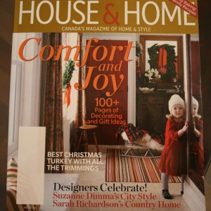 Have you seen the November issue of Canadian House & Home?