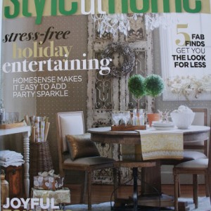 The November Issue of Canada’s Style at Home…