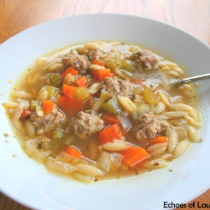 Delicious Italian Wedding Soup…