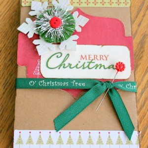 Make A Simple Christmas Scrapbook