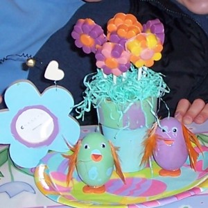 A Little “Easter Chick” Party for Little Girls