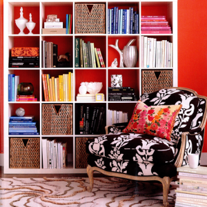 Colour Blocking A Bookcase….