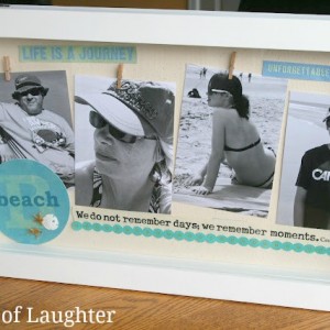 Vacation Memories Shadow Box Keepsake