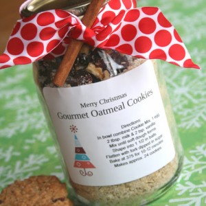 Gourmet Oatmeal Cookie Mix In A Jar…