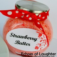 Homemade Strawberry Butter