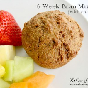 6 Week Bran Muffins with Chia Seeds