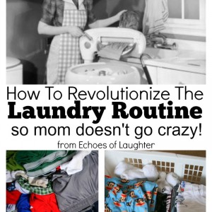 How To Revolutionize The Laundry Routine So Mom Doesn’t Go Crazy!