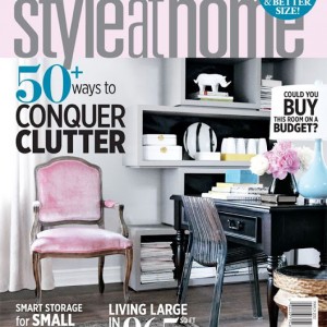 Featured at ‘Style At Home’ Magazine’s website today…