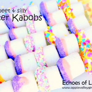 Marshmallow Kabobs for Easter