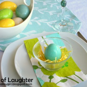 An Easter Table….