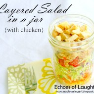 Layered Salad In a Jar