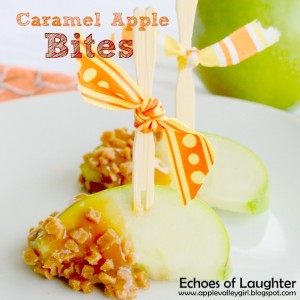 Caramel Apple Bites