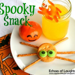 Spooky Spider Snack