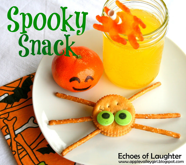 Spooky Spider Snack from Echoes of Laughter