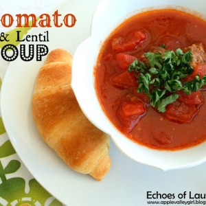 Tomato & Lentil Soup