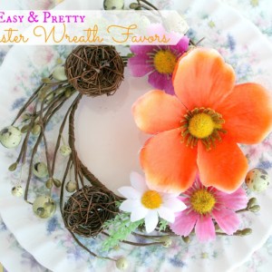 Easter Wreath Favors