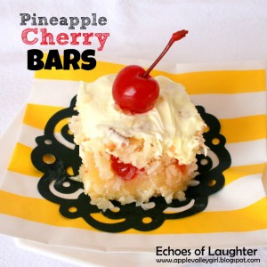 Pineapple Cherry Bars