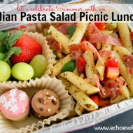 Italian Pasta Salad Picnic Lunch