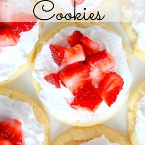 Strawberry Shortcake Cookies