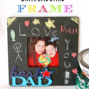 Father’s Day Chaulkboard Frame