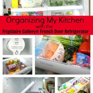 Organizing My Kitchen With The Frigidaire Gallery Fridge