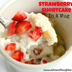 Strawberry Shortcake In A Mug