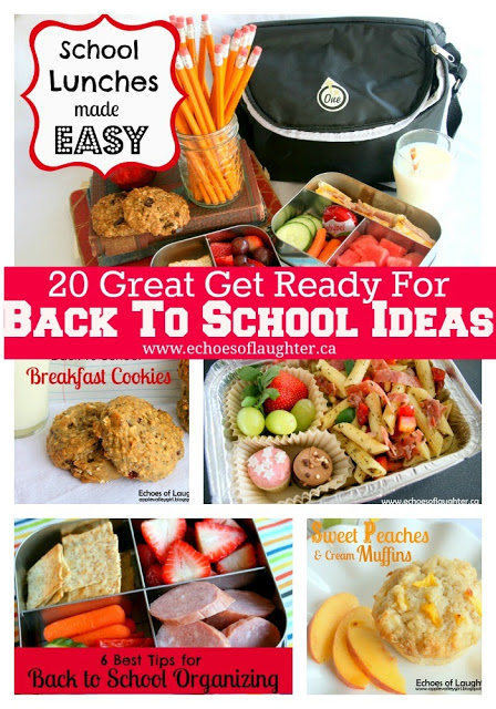 20 Great Back To School Ideas - Echoes of Laughter