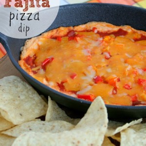 Chicken Fajita Pizza Dip