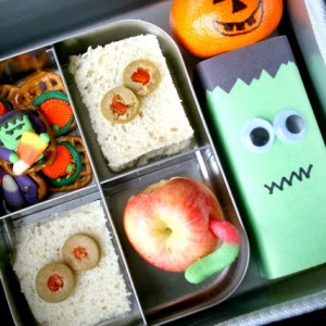 Easy Halloween School Lunch