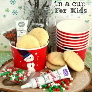 Christmas Cookie Decorating Kit In A Cup for Kids