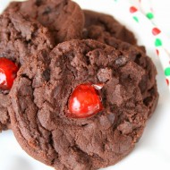 Chocolate Cherry Cookies {Gluten Free}