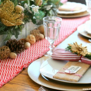 A Holiday Table with Roast Chicken