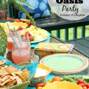 A Beautiful Outdoor Oasis Party