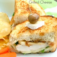 Chicken, Apple & Brie Grilled Cheese Sandwich