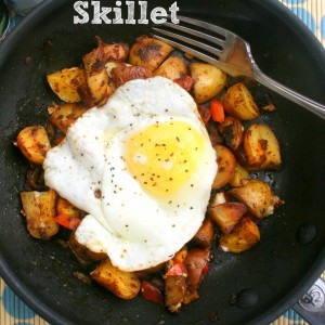 Curry Potato & Egg Skillet