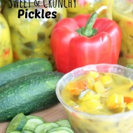 Homemade Sweet & Crunchy Pickles & 4 Other Canning Recipes