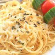 10 Minute Cheesy Spaghetti
