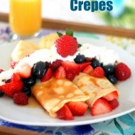 Crepes with Yogurt & Berries