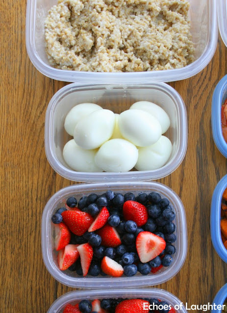 5 Tips For Prepping Meals For Busy Families On the Go! - Echoes of Laughter