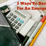 5 Ways To Save Money For An Emergency