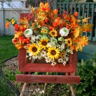 Rustic Fall Box Wreath +13 Other Inspiring Wreaths